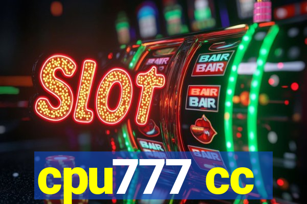 cpu777 cc